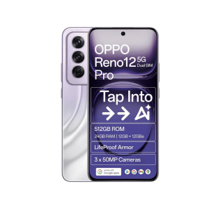 OPPO Reno12 Pro 5G 512GB Dual Sim Nebula Silver Cheapest in South Africa