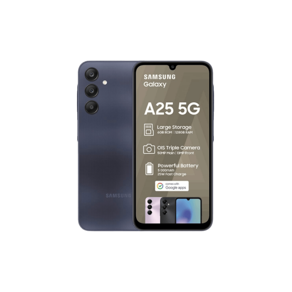 Samsung-Galaxy A25 5G-Dual-Sim-128GB-Phone-Blueblack