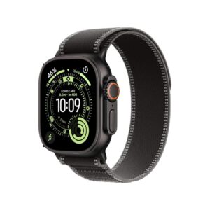 Apple Watch Ultra 3 GPS + Cellular Titanium Case with Trail Loop (49mm) Black