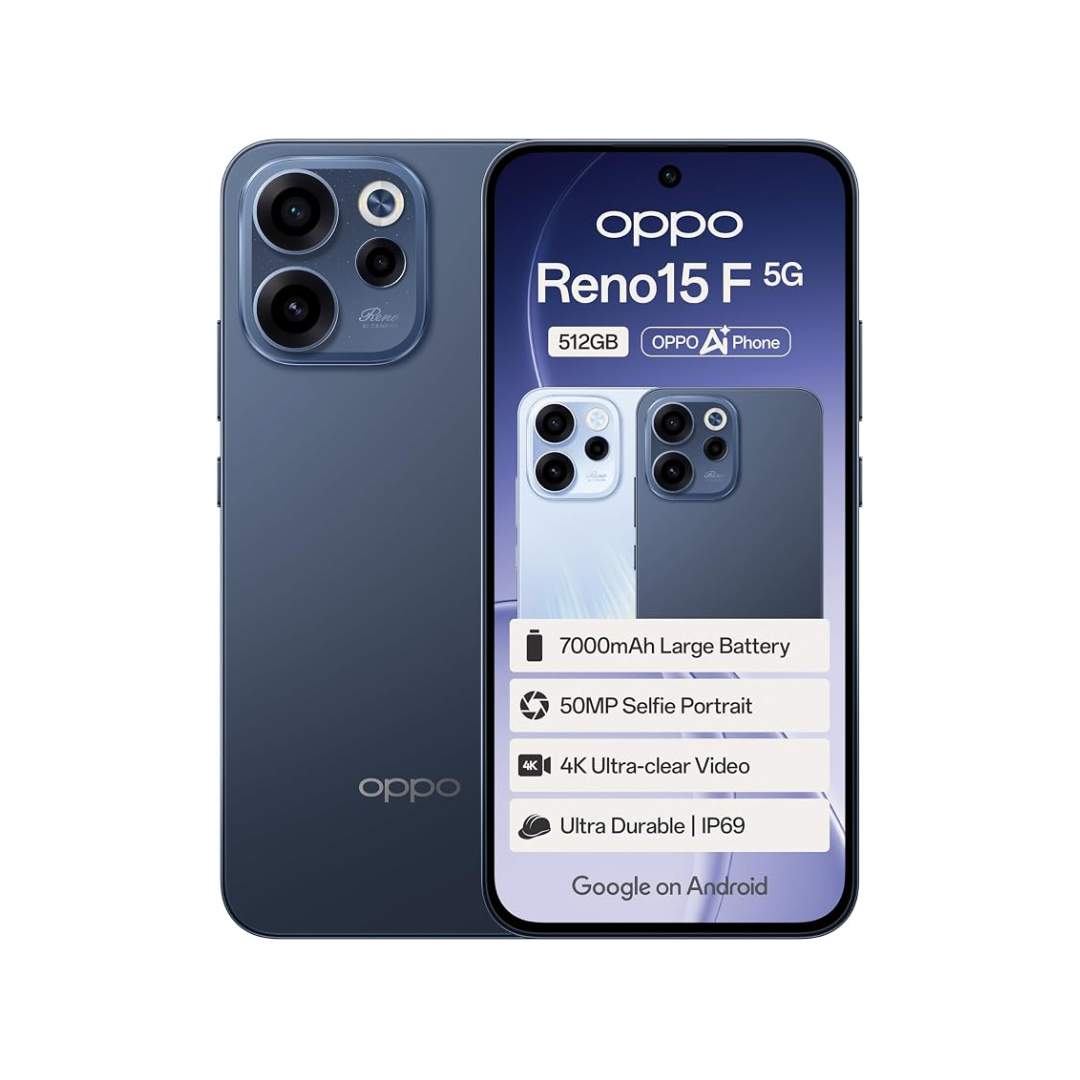 Oppo Reno15 F 5G Dual SIM 512GB - Twilight Blue