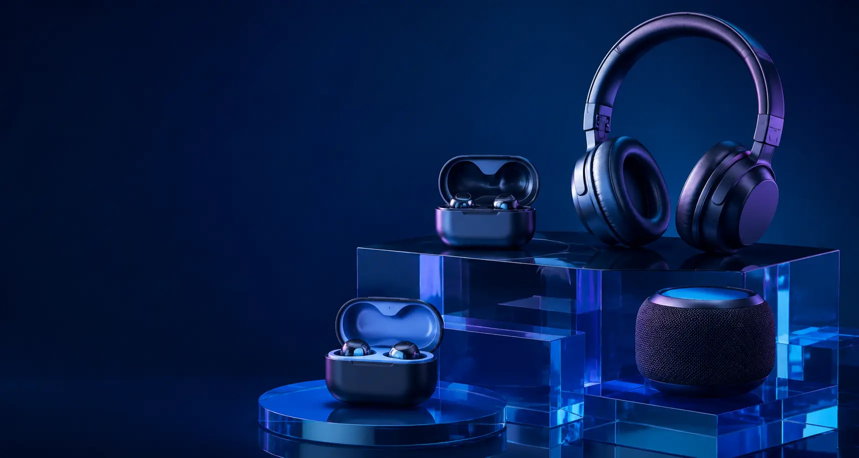 Premium earbuds and audio devices available from Amrotech
