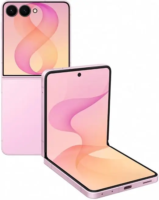 Samsung Galaxy Z Flip8 in Pink