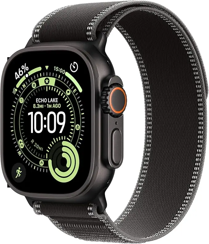 Apple Watch Ultra 3 - Trail Loop Black / Charcoal - Image 1