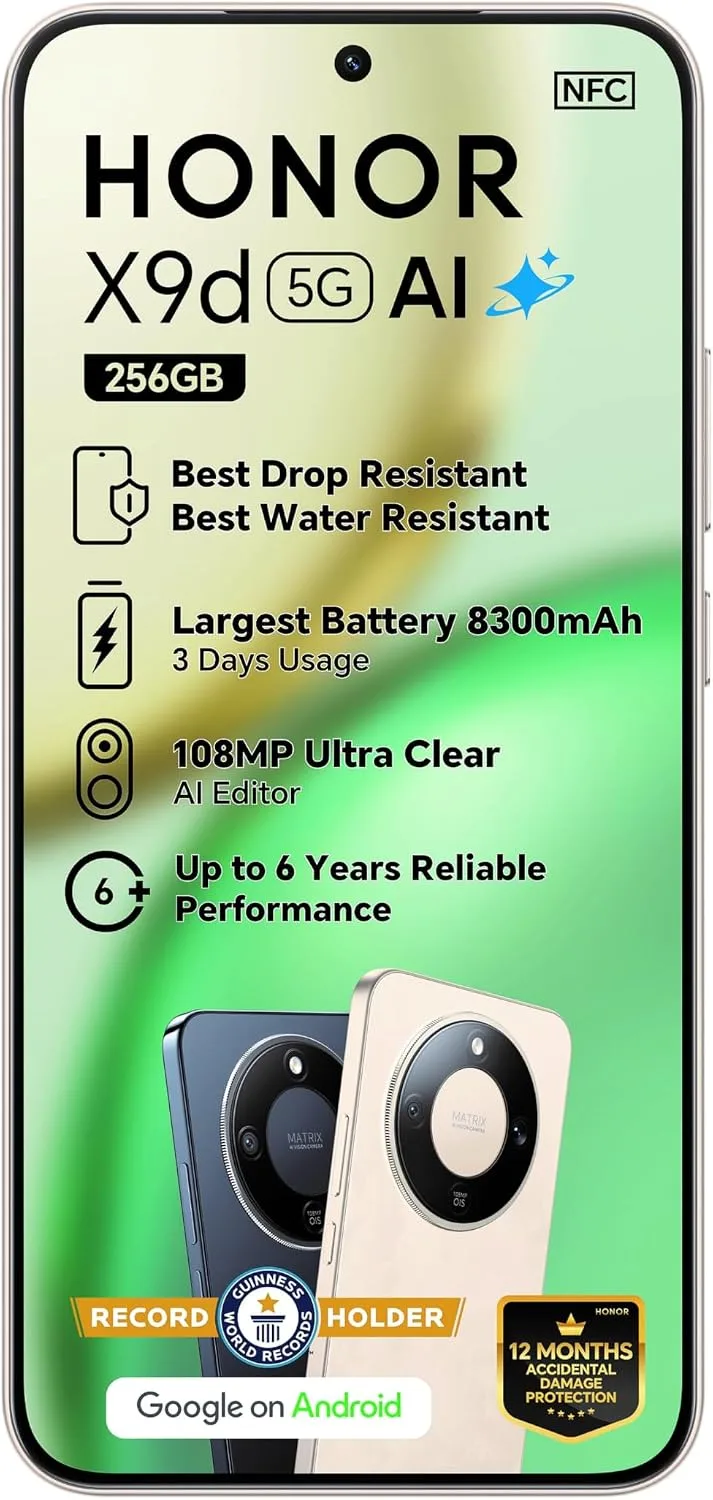 HONOR X9d Dual Sim - Sunrise Gold - Image 1