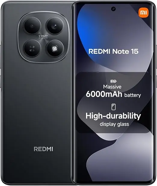 Xiaomi Redmi Note 15 256GB - 8GB RAM - Black - Image 1